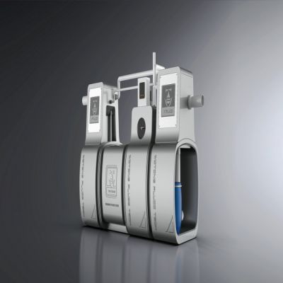 智能油水分離設備手板模型